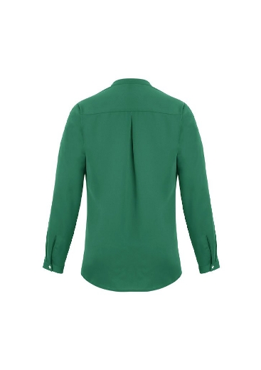 Picture of Biz Corporates Ladies Juliette Plain Shirt Long Sleeve 100% Polyester